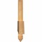 Ekena Millwork Eugene Smooth Timber Gable Bracket, Western Red Cedar, 60"W x 10"H x 1 1/2"D x 3 1/2"F, 4/12 Pitch GBW060X10X0204EUG00SWR - alternate 2
